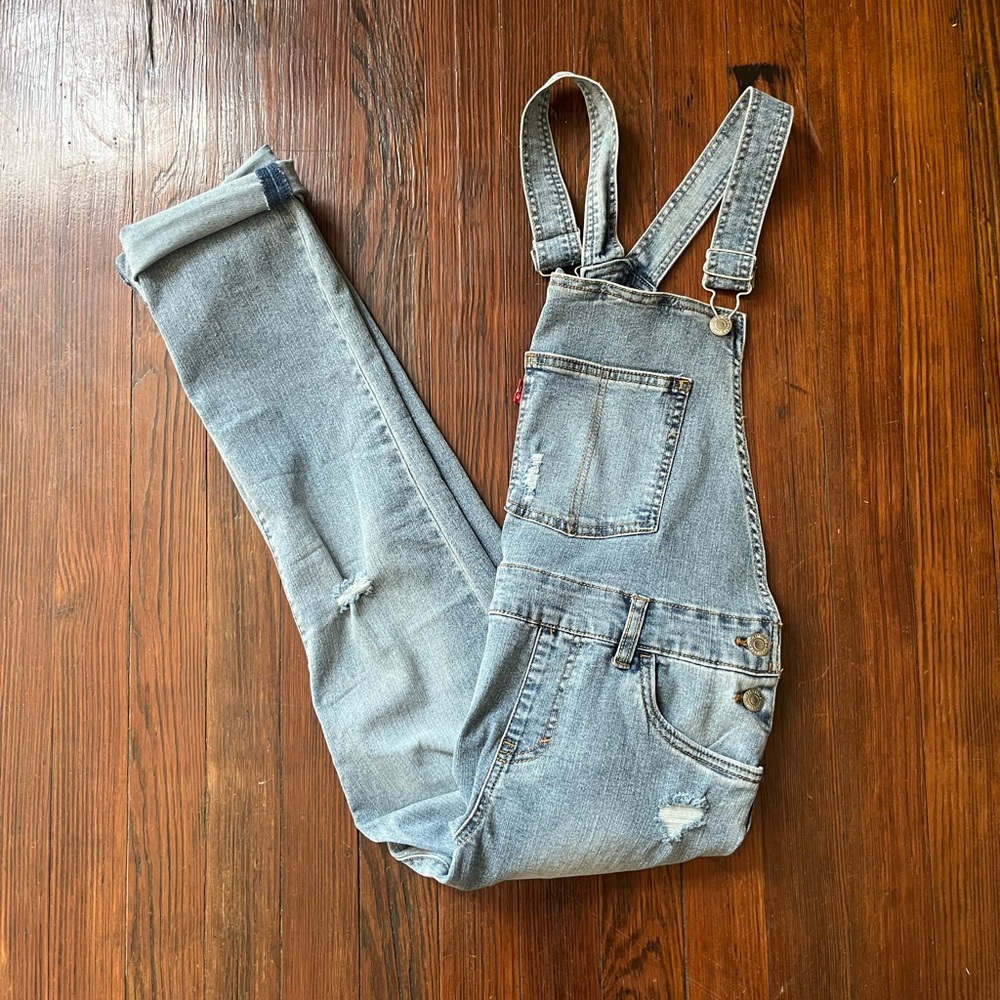Levi's Light Blue Denim Women’s Overalls
